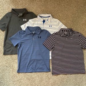 4 Youth Large Performance Polos